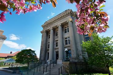 Morrill Hall in the springtime